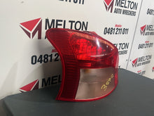 2006 Toyota Yaris Hatchback Left Taillight