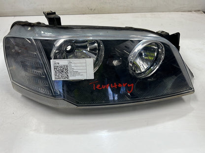 May 2004 to Apr 2009- Ford Territory SX SY MkI TX SR Turbocharged- Right Headlight- Black Insert