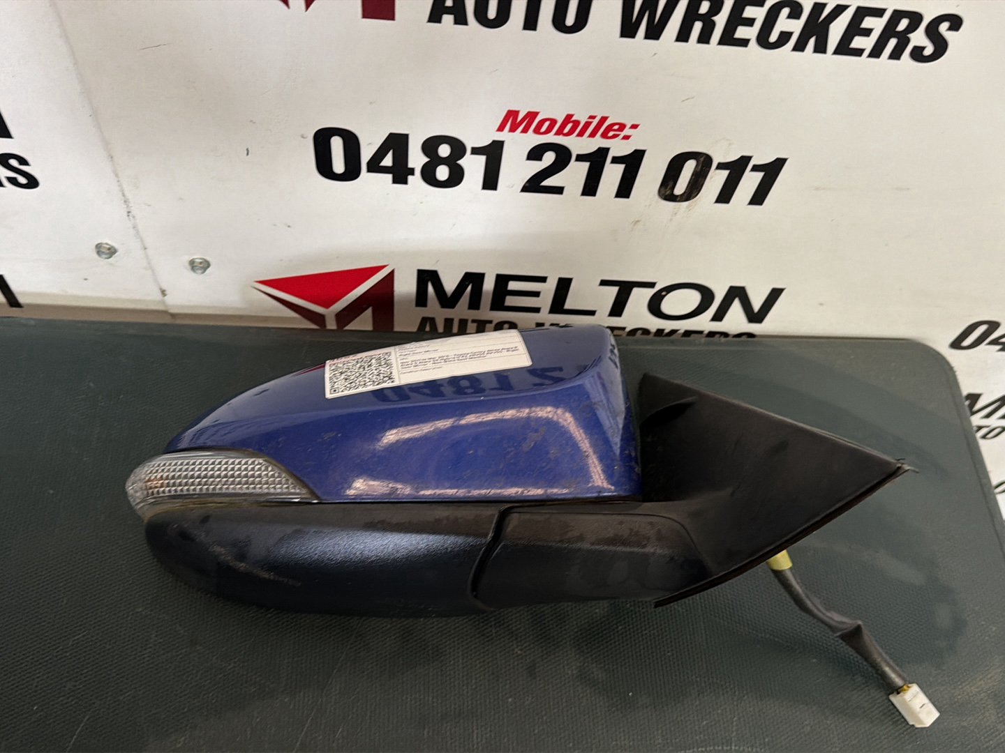 Nov 2011 to Mar 2015 - Toyota Camry Altise Atara R Atara S Atara SX Hybrid H RZ ASV50 AVV50 - Right Door Mirror - Non-Blind Spot Monitor