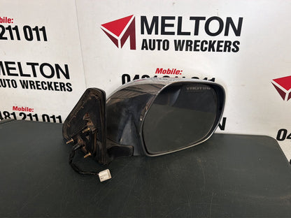Feb 2003 to Oct 2009 - Toyota Land Cruiser Prado 120 Series - Right Door Mirror - Chrome