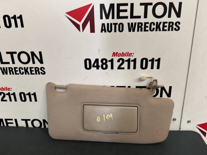 Feb 2002 to May 2009- Nissan Maxima J31- Right Sun Visor- Tan