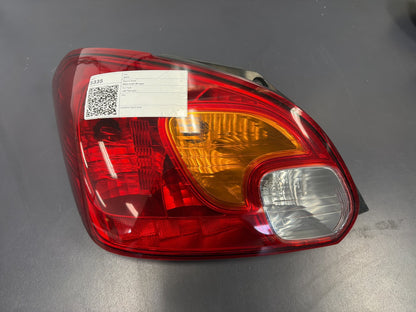 Dec 2012 to Dec 2024 - Mitsubishi Mirage LA LB Hatchback - Left Taillight - Body Mounted, Halogen Type