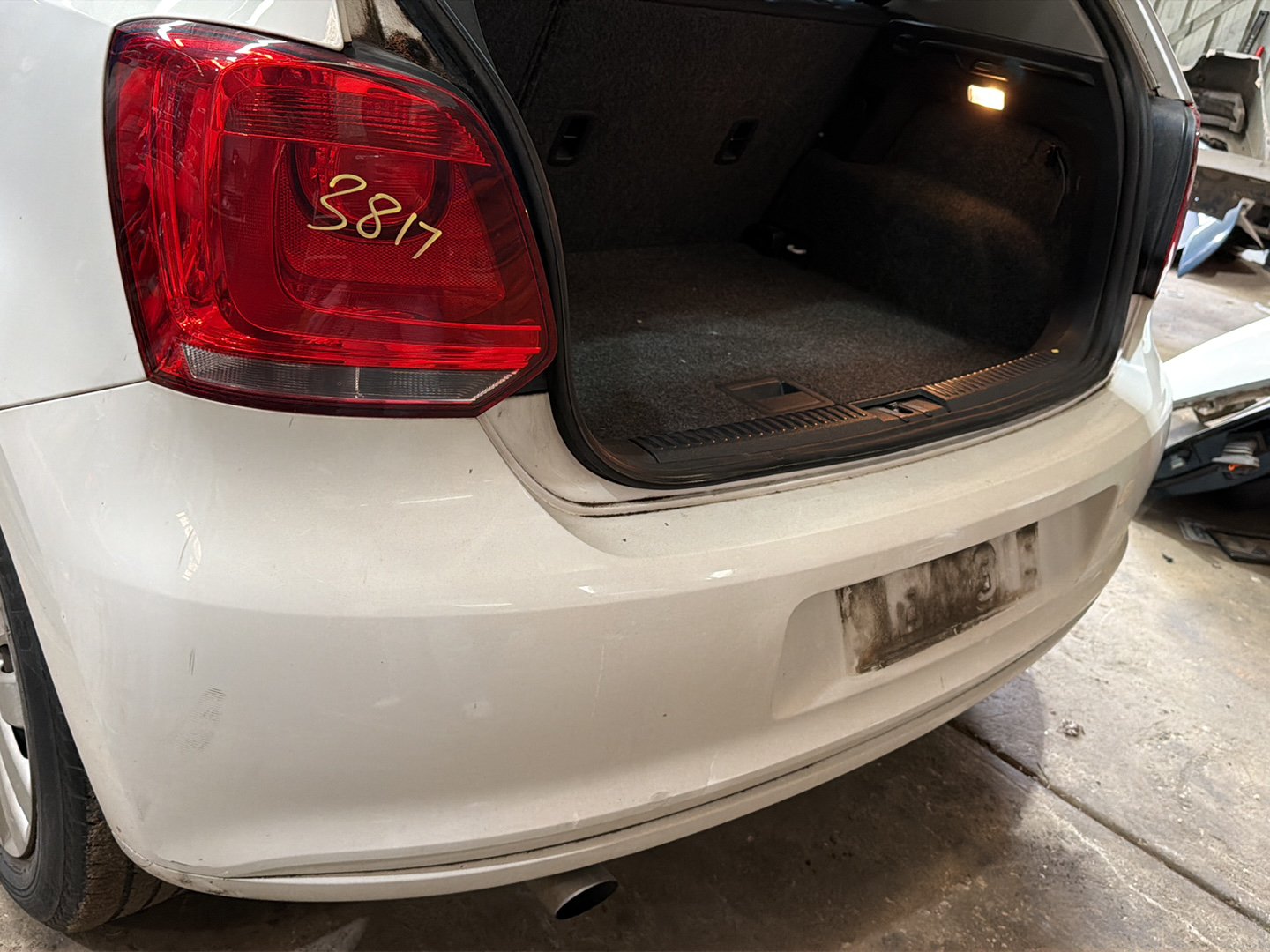 2014 Volkswagen Polo MK5 - 6C 6R - Rear Bumper