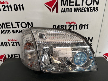 Oct 2001 to Sep 2007- Nissan X-Trail T30- Right Headlight- Blue Lens Type
