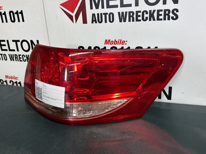 Oct 2006 to Aug 2009 - Toyota Aurion Sportivo SX6 Sportivo ZR6 GSV40R - Right Taillight