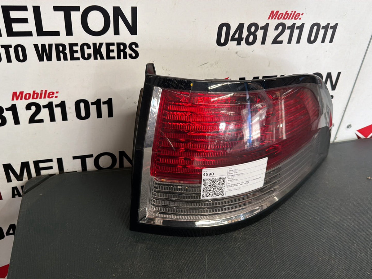 Aug 2006 to May 2013- Holden Commodore VE Station Wagon- Right Taillight
