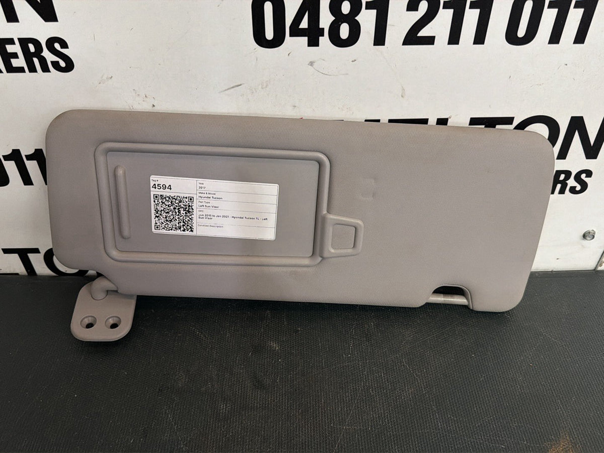 Jun 2015 to Jan 2021- Hyundai Tucson TL- Left Sun Visor