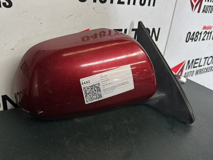Toyota Kluger GSU40 GSU45- Right Door Mirror- Non-Puddle Lamp Type, Colour Coded