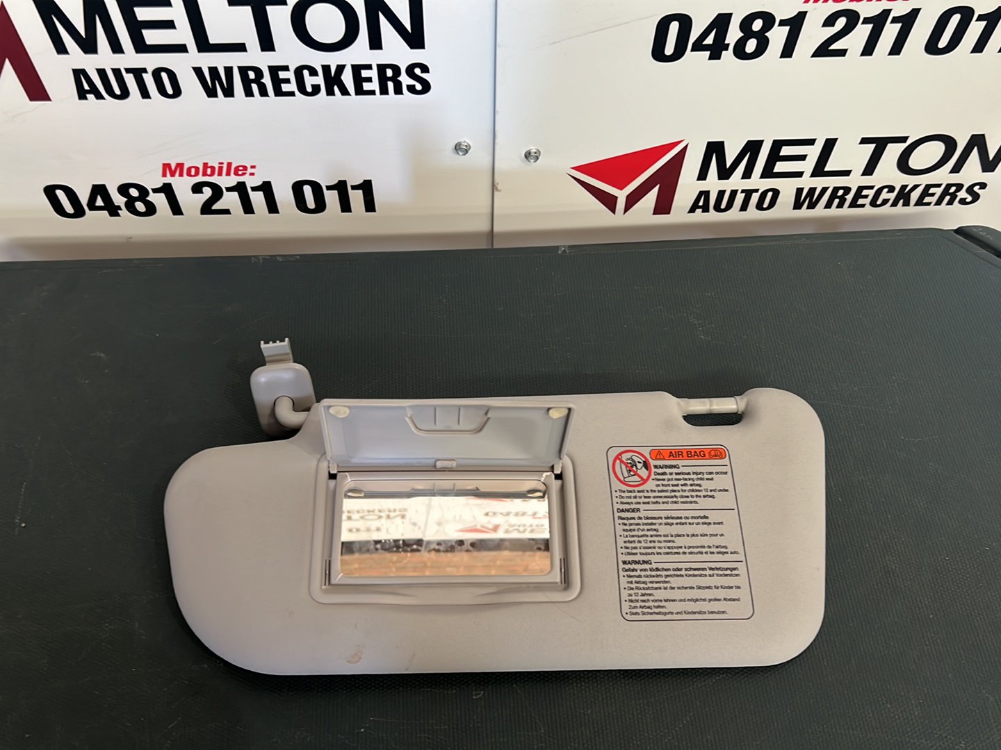 Mazda Mazda3 Sport BK Sedan Left Sun Visor