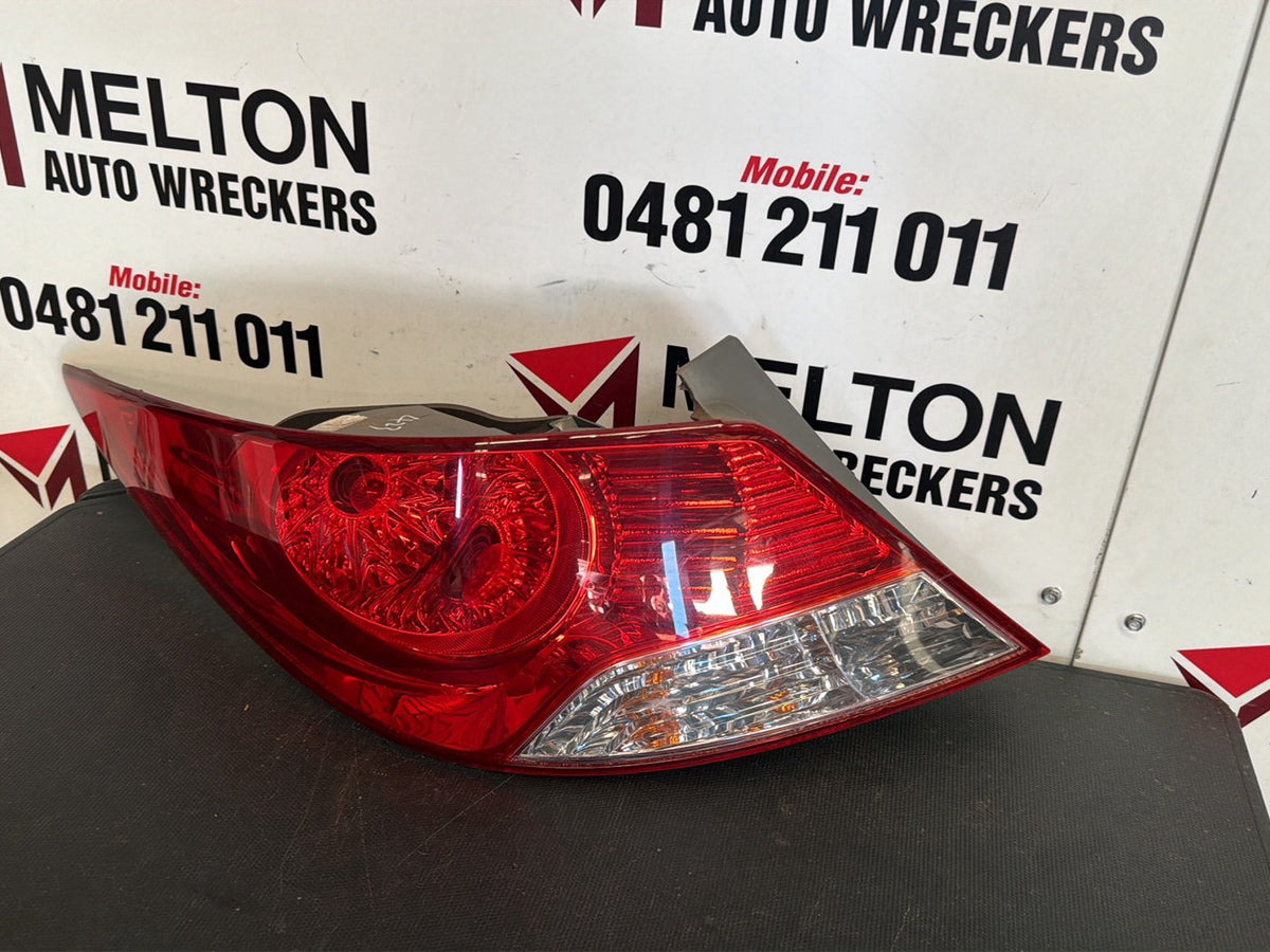 May 2011 to Aug 2014- Hyundai Accent RB Sedan- Left Taillight