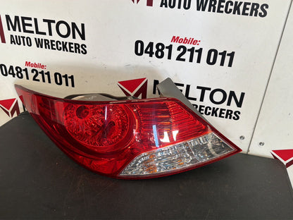 May 2011 to Aug 2014- Hyundai Accent RB Sedan- Left Taillight