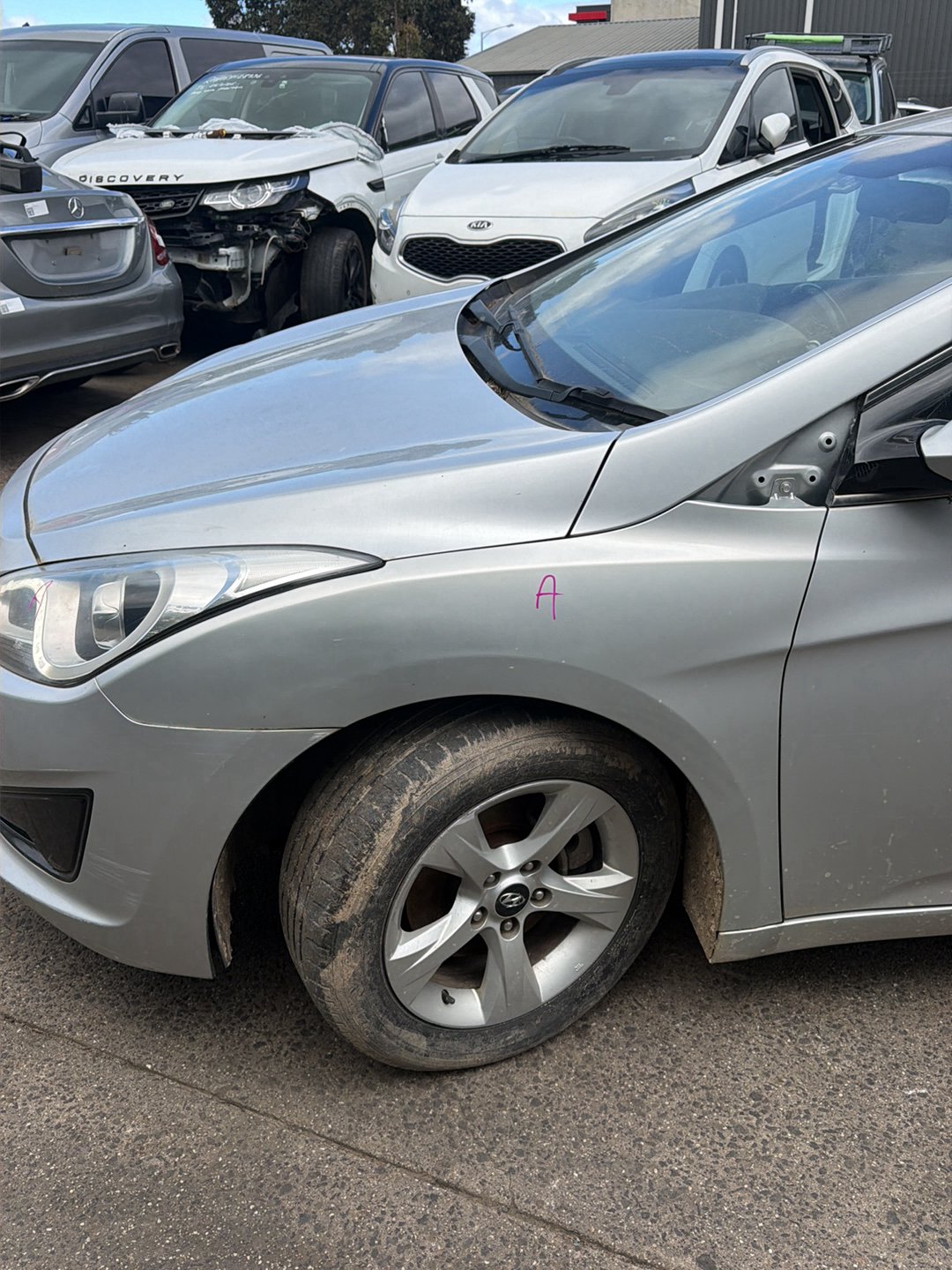 Sep 2011 to Dec 2019 - Hyundai i40 VF - Left Front Guard