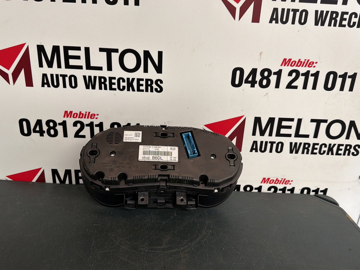 2014 Volkswagen Polo MK5 - 6C 6R - Instrument Cluster