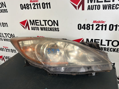 2012 Mazda 3- Right Headlight