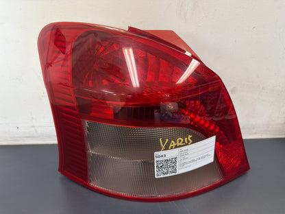 Oct 2005 to Aug 2008 - Toyota Yaris NCP9# Hatchback Australia Only - Left Taillight - Lens# 52-143