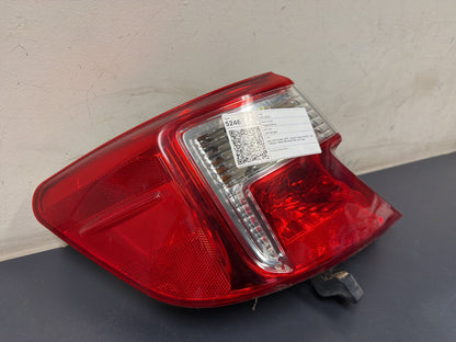Nov 2011 to Mar 2015 - Toyota Camry ASV50 - Left Taillight - Body Mounted, Non Led Type