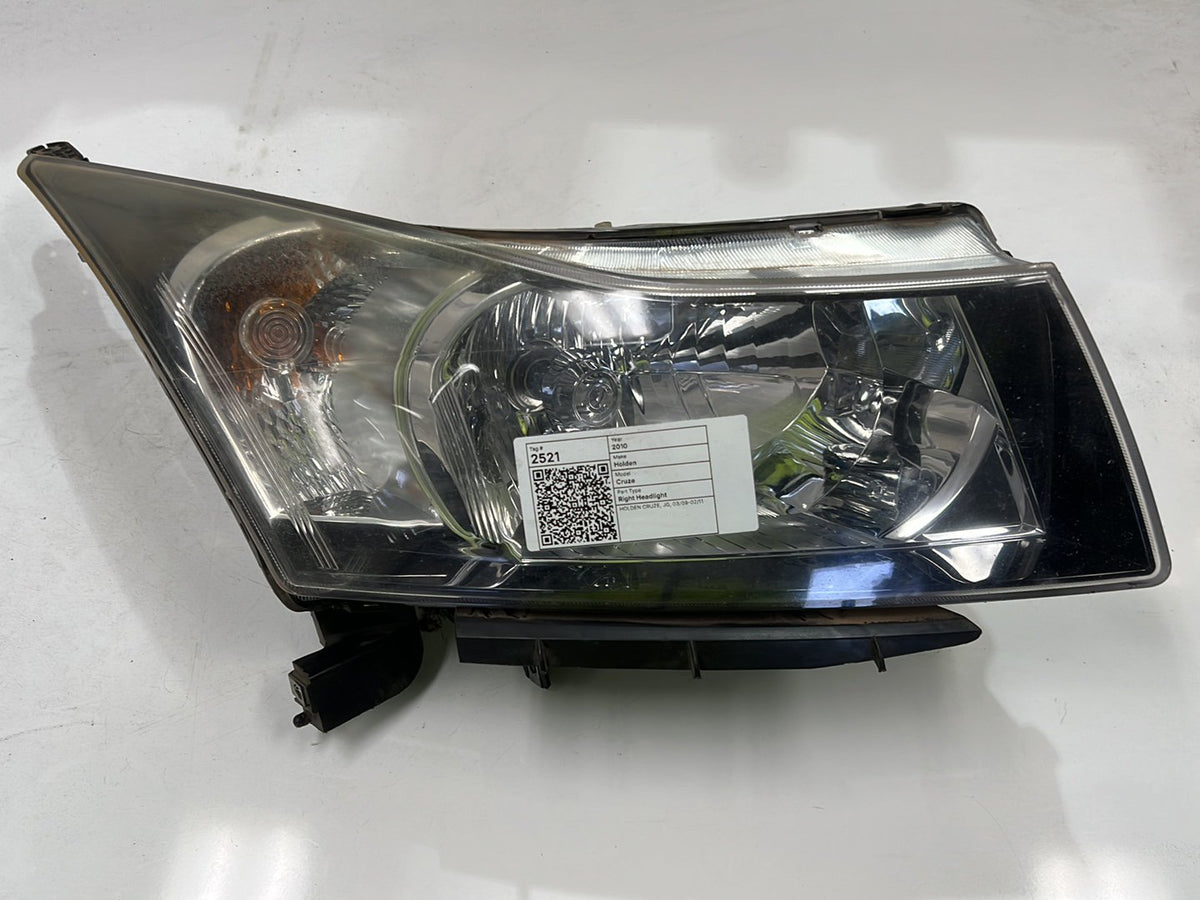 Mar 2009 to Feb 2011 - Holden Cruze JG - Right Headlight
