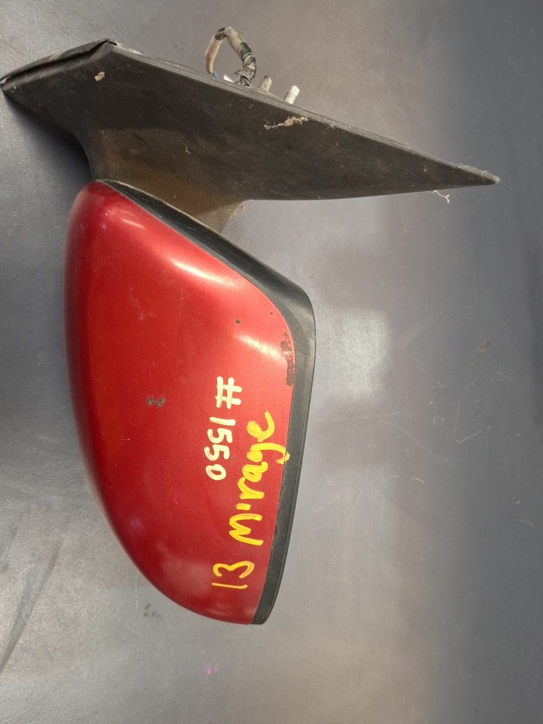 Left Door Mirror, 2016, Mitsubishi, Mirage, VI A1