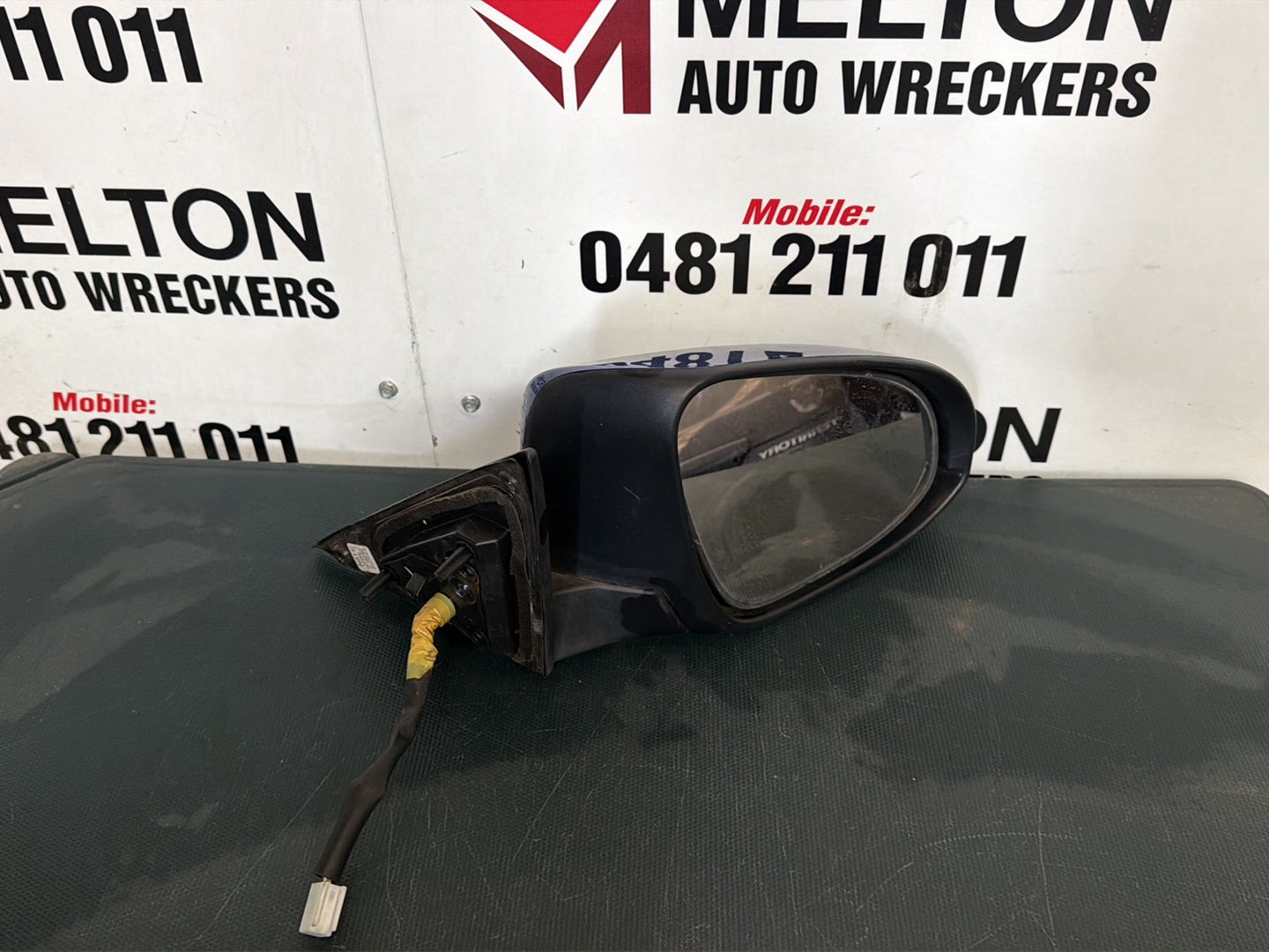 Nov 2011 to Mar 2015 - Toyota Camry Altise Atara R Atara S Atara SX Hybrid H RZ ASV50 AVV50 - Right Door Mirror - Non-Blind Spot Monitor
