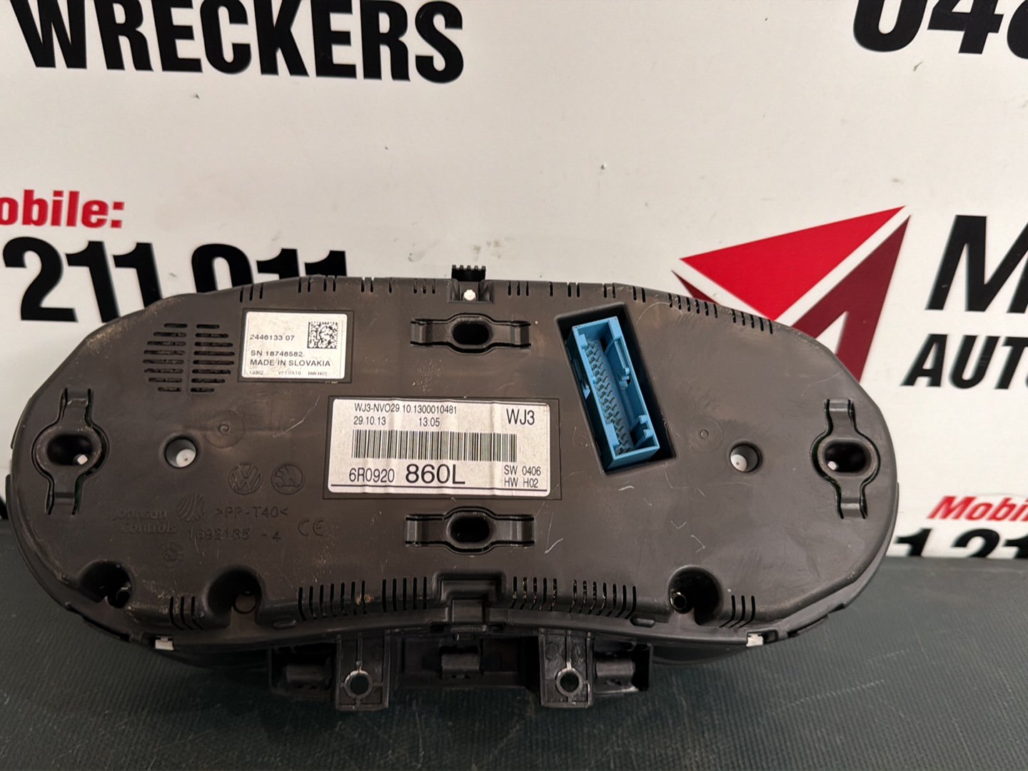 2014 Volkswagen Polo MK5 - 6C 6R - Instrument Cluster