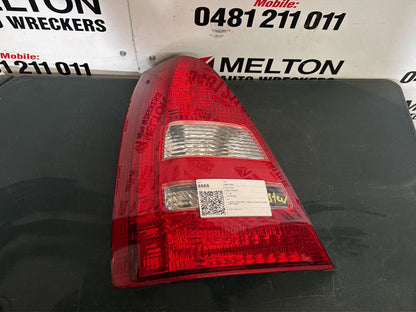 Jul 2002 to May 2005 - Subaru Forester VIN JF2SG - Left Taillight