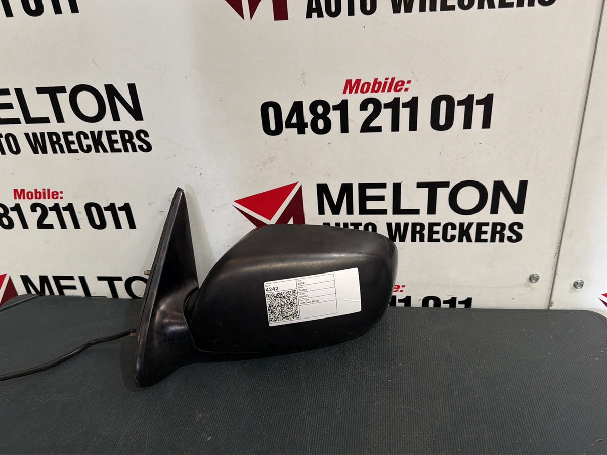 Jul 2000 to Jun 2005- Toyota Avalon MCX10R- Left Door Mirror- Power Adjust Black