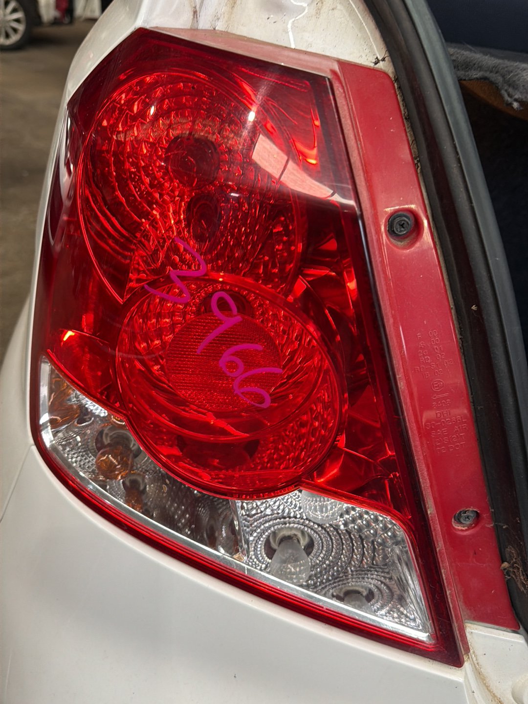 Dec 2005 to Jun 2008- Holden Barina TK Hatchback- Left Taillight