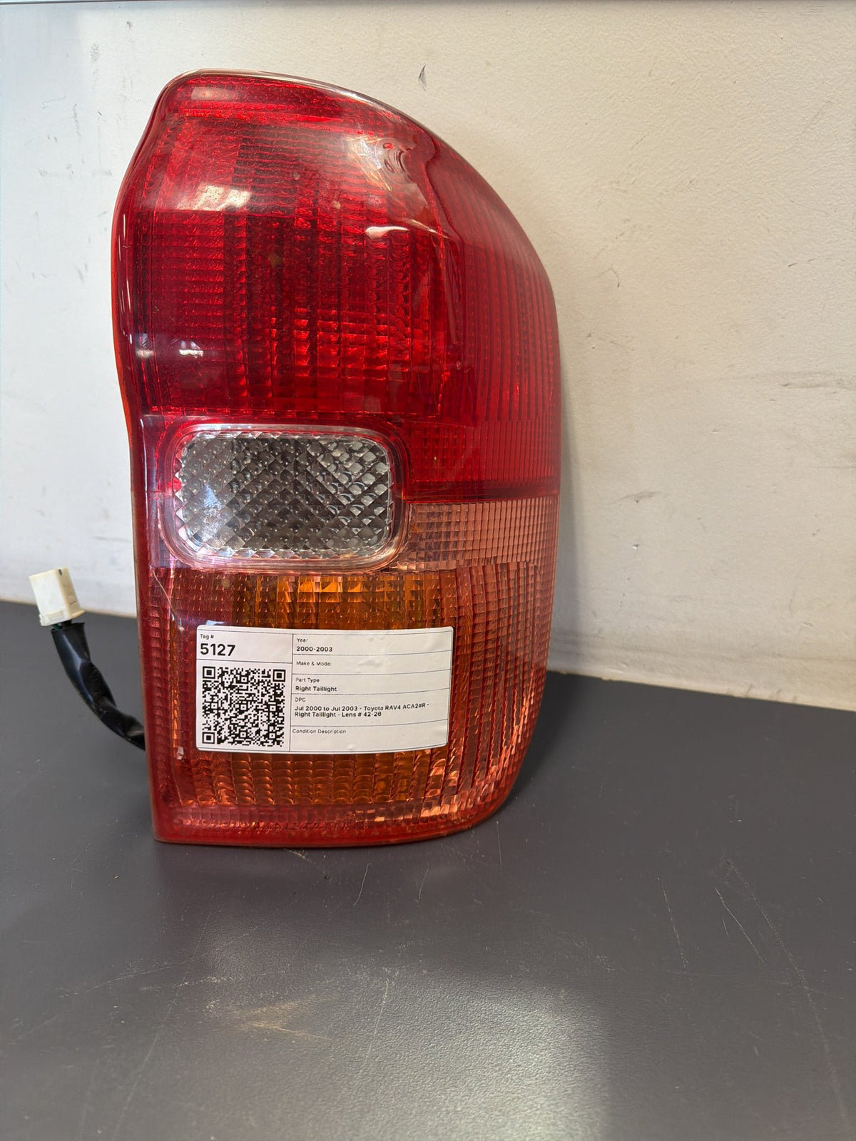 Jul 2000 to Jul 2003 - Toyota RAV4 ACA2#R - Right Taillight - Lens # 42-26