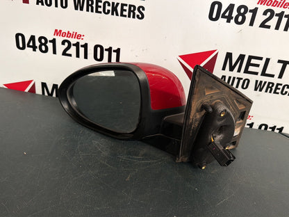 2013 Holden Barina TM - Left Door Mirror