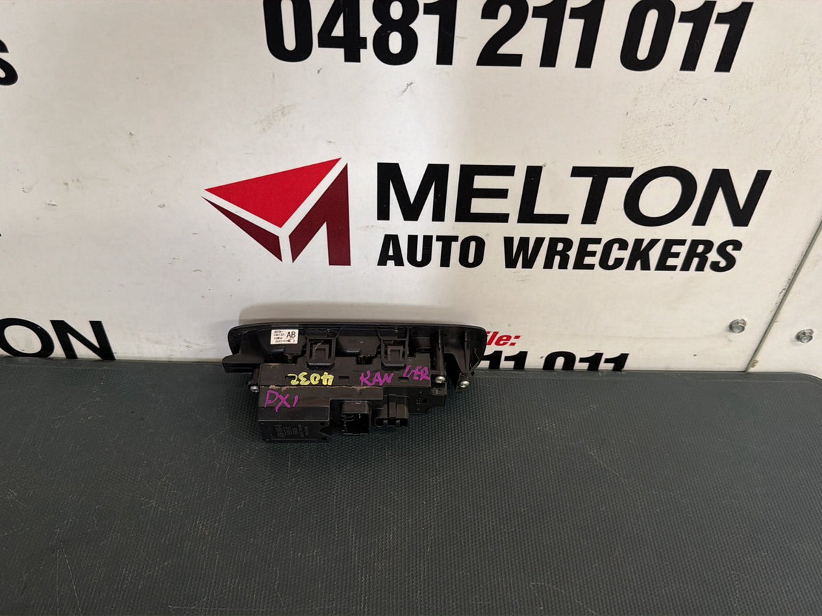 Jun 2011 to Jun 2015- Ford Ranger PX Series 1 4 Door- Right Front Master Power Window Switch
