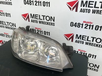 May 2004 to Apr 2009- Ford Territory SX SY MkI TS Ghia Ghia Turbo- Right Headlight- Chrome Insert