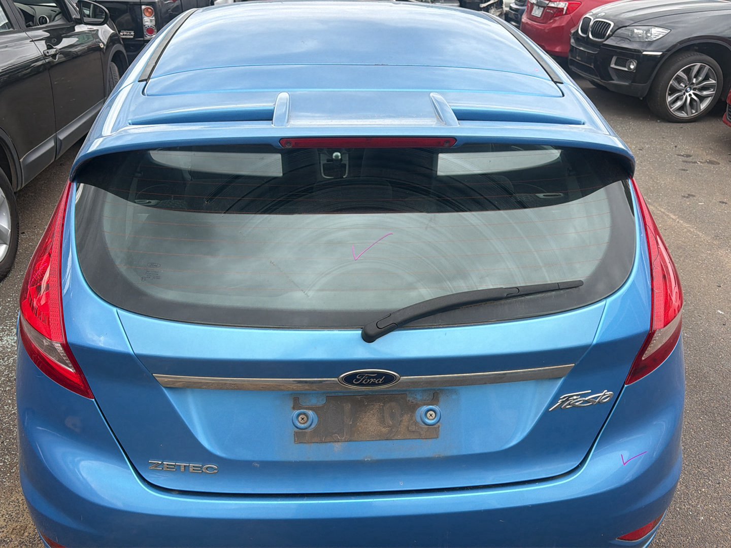 Jul 2008 to Aug 2013 - Ford Fiesta WS WT Zetec Hatchback 5 Door - Rear Bumper
