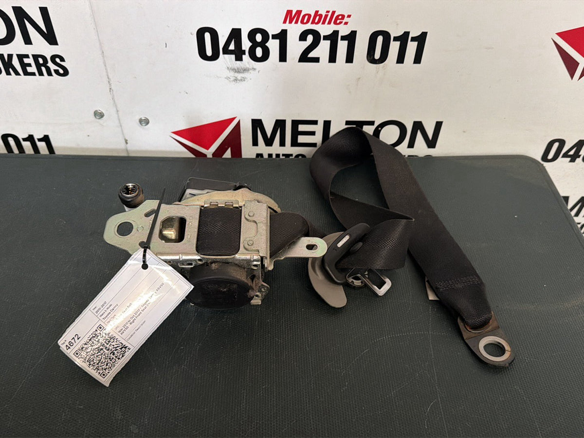 Nov 2011 to Oct 2017 - Toyota Camry ASV50 AVV50 - Right Front Seat Belt