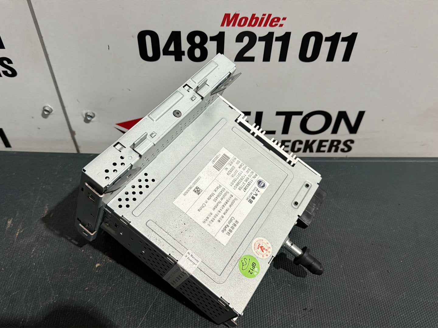 2022 MG MG3 Stereo Head Unit