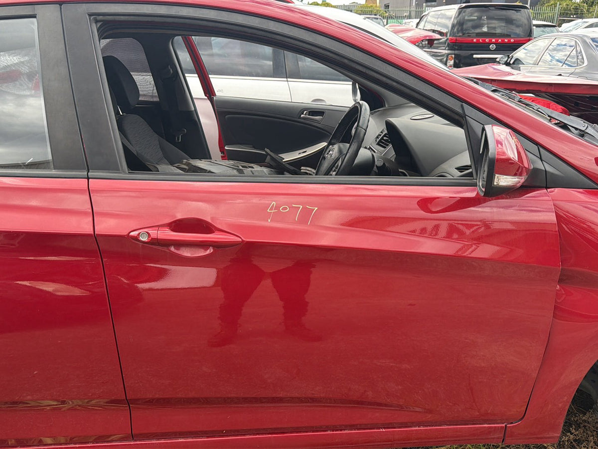 May 2011 to Dec 2019- Hyundai Accent RB- Right Front Door