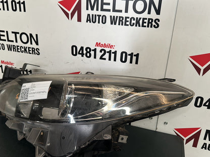 Nov 2013 to May 2016- Mazda 3 BM Neo Maxx Touring- Left Headlight- Halogen Type
