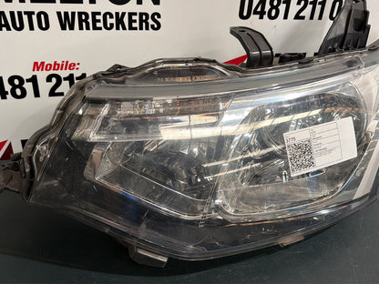2013 Mitsubishi Outlander ZJ - Left Headlight