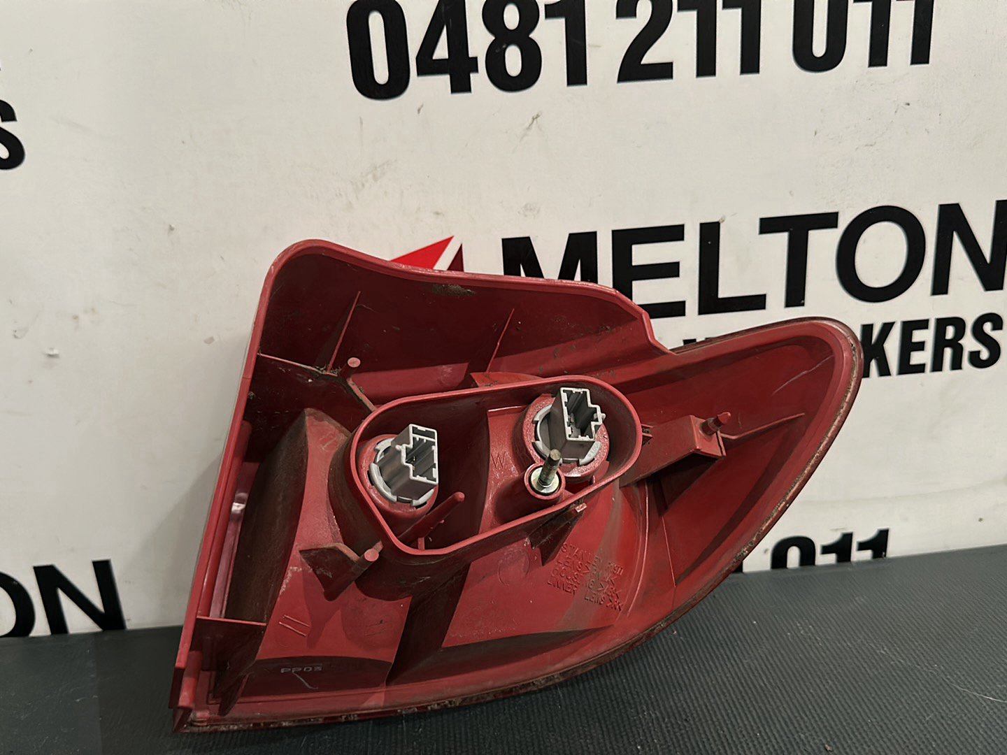 Nov 2003 to May 2005- Mazda Mazda2 DY Genki- Left Taillight- Red Insert
