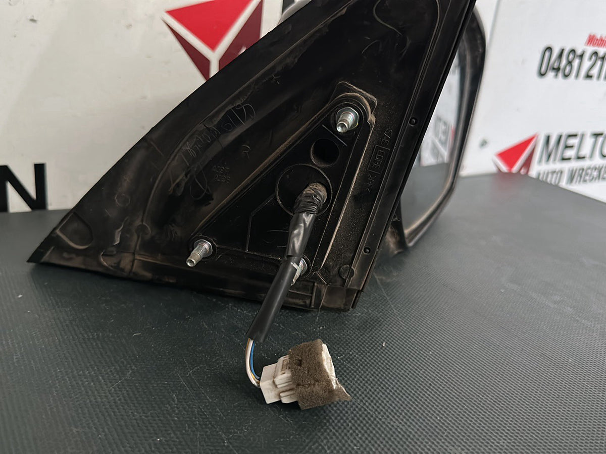 Jul 2006 to Apr 2015- Mitsubishi Triton ML MN- Right Door Mirror- Power Adjust, Non-Indicator, Chrome