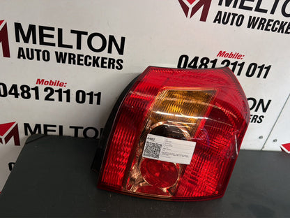 Apr 2004 to Jun 2007- Toyota Corolla ZZE122 Hatchback Built in Japan VIN JTD- Right Taillight- Lens# 13-87