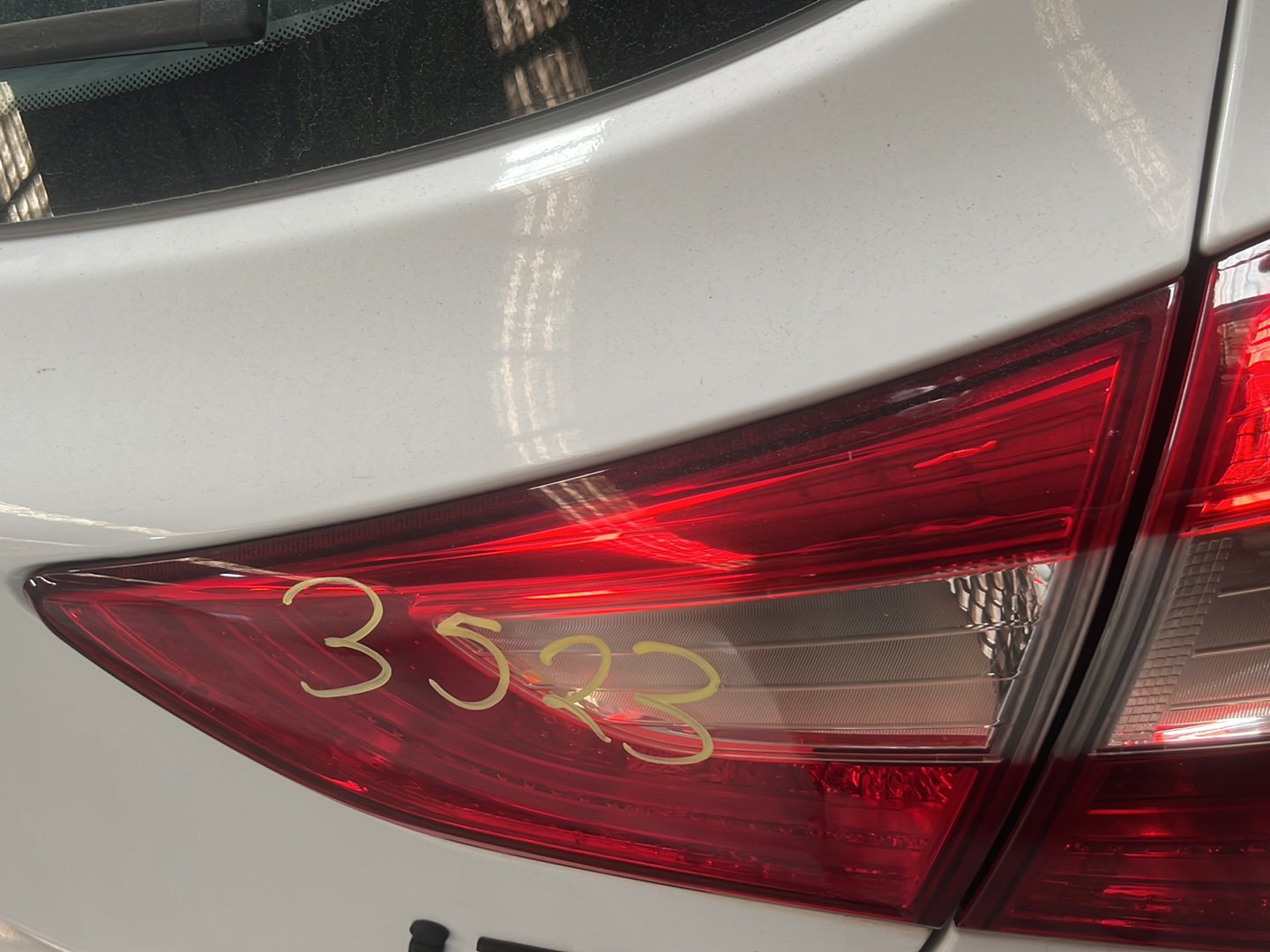 2013 Hyundai i30 GD Hatchback Right Taillight on Bootlid/Tailgate