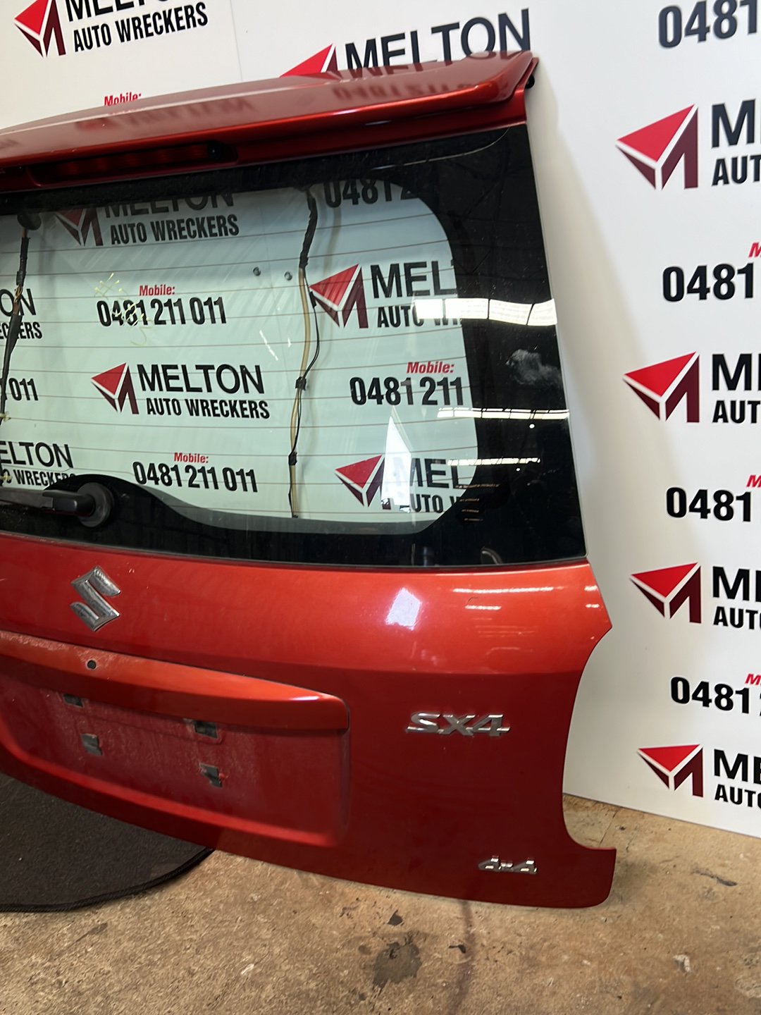2008 Suzuki SX4 Tailgate