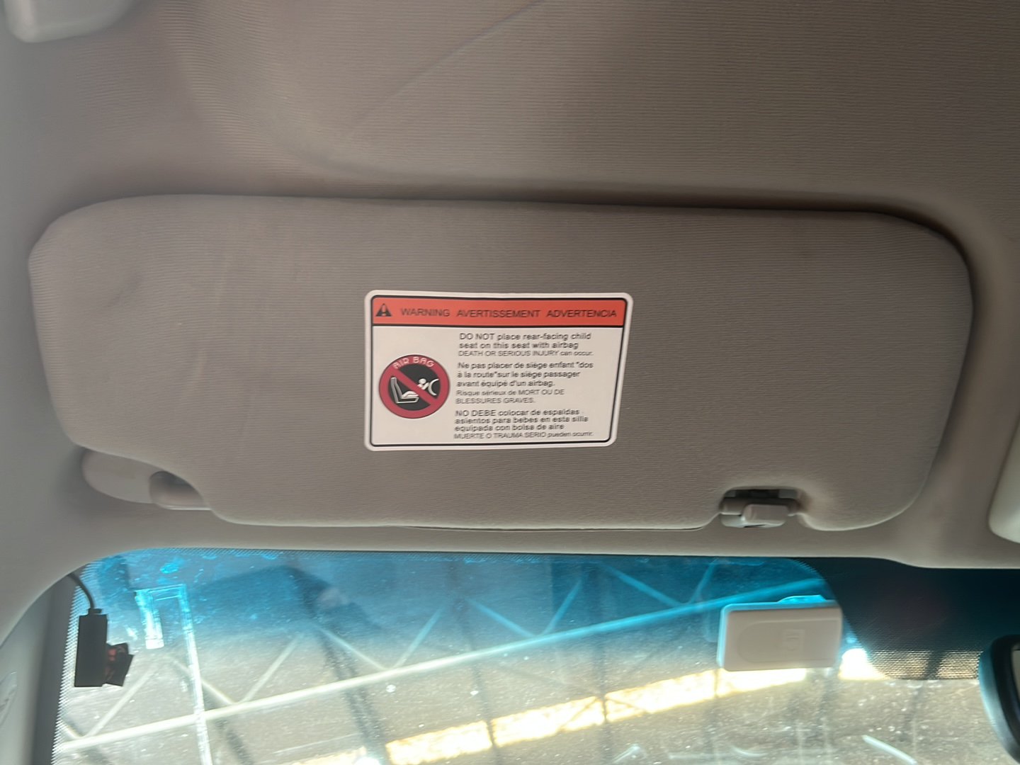 2011 Holden Captiva Left Sun Visor