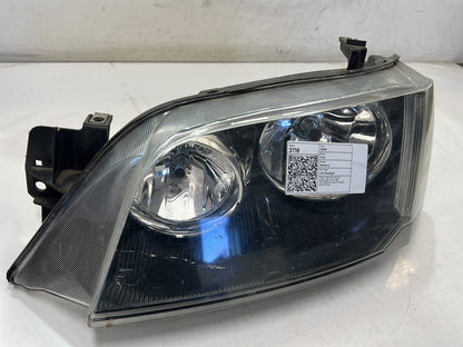 May 2004 to Apr 2009- Ford Territory SX SY MKI TX SR- Left Headlight- Turbo, Black Insert