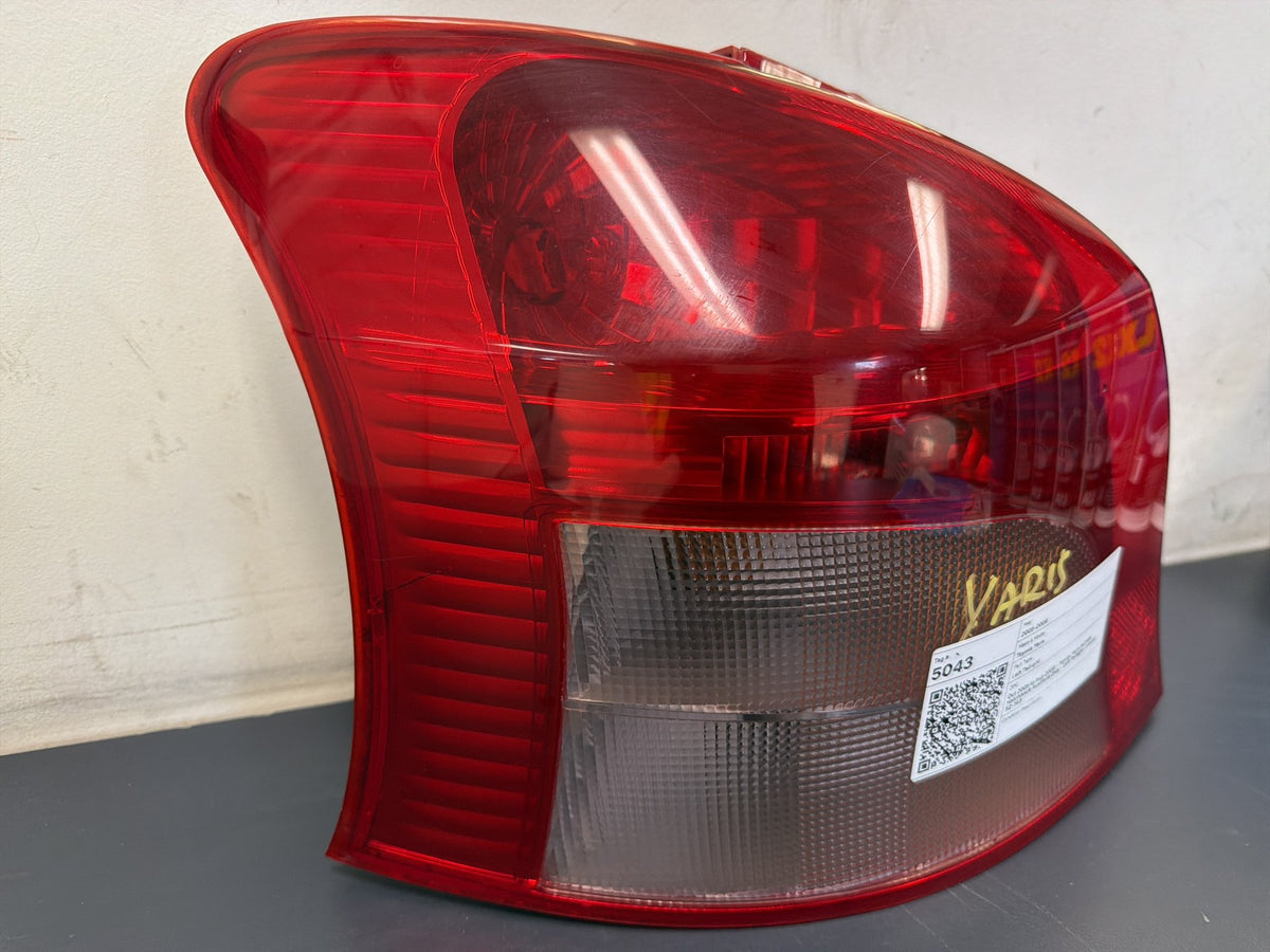 Oct 2005 to Aug 2008 - Toyota Yaris NCP9# Hatchback Australia Only - Left Taillight - Lens# 52-143