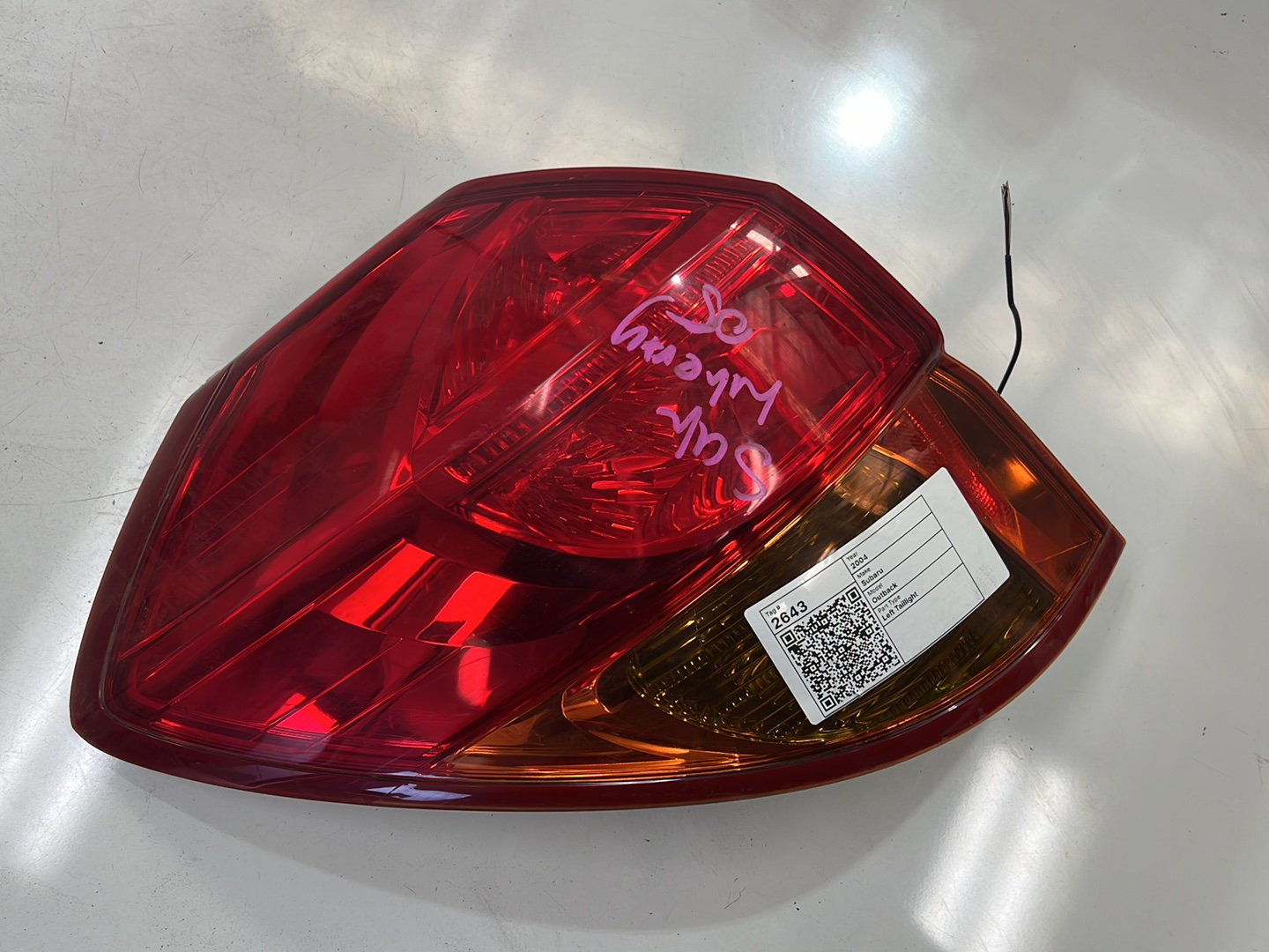 2004 Subaru Outback - Left Taillight