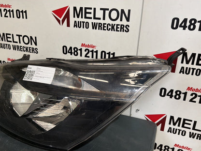 Jan 2018 to Aug 2023- Ford Transit Custom VN- Left Headlight- Halogen Type