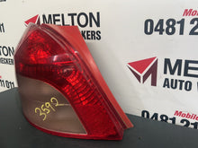 2006 Toyota Yaris Hatchback Left Taillight