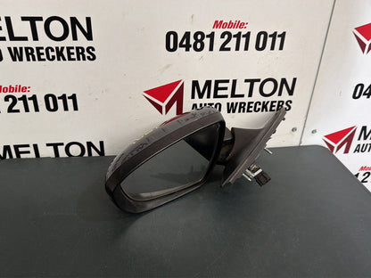 Oct 2013 to Oct 2015- Kia Optima TF- Left Door Mirror- Power Fold, Non-Blind Spot Monitor, Rectangle Plug, 8 Pin