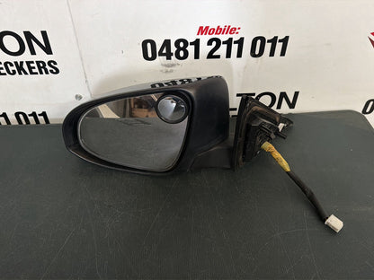Nov 2011 to Mar 2015 - Toyota Camry Altise Atara R Atara S Atara SX Hybrid H RZ ASV50 AVV50 - Left Door Mirror - Non-Blind Spot Monitor